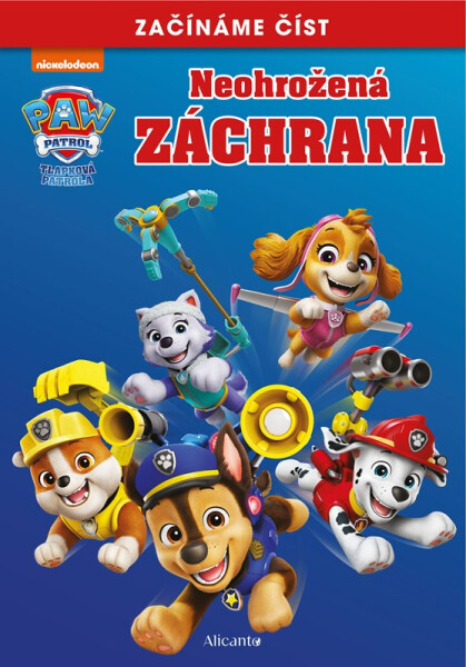 Tlapková patrola – Začínáme číst – Neohrožená záchrana - kolektiv