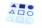 Moyo Montessori Moyo Montessori Karty ke geometrickému podnosu
