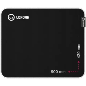 Lorgar Legacer 755 (L) černá / Herní podložka pod myš / 500 x 420 x 3 mm (LRG-CMP755)