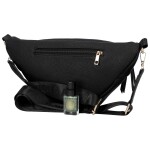 Trendy dámská koženková ledvinka Ebina, černá