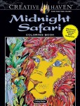 Creative Haven Midnight Safari, antistresové omalovánky, Lindsey Boylan