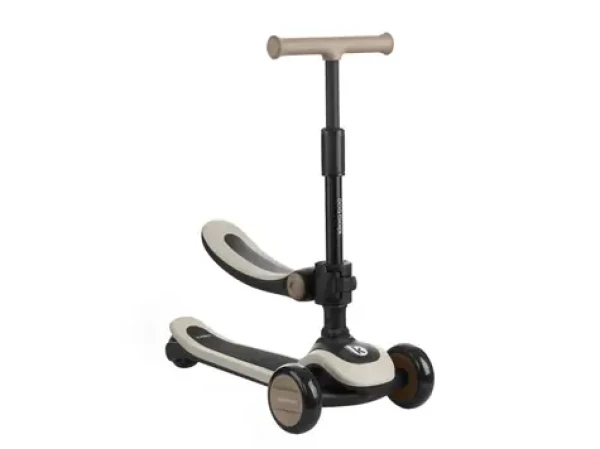 KikkaBoo Koloběžka 2v1 Treo Beige / od 12 měsíců / Nosnost: 20 kg (31006010134KB)