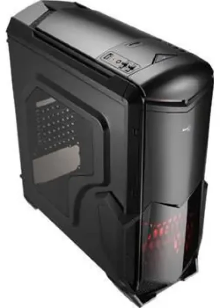 AeroCool BattleHawk černá / PC skříň / ATX / bez zdroje (4713105955415)