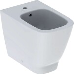 GEBERIT - Smyle Square Stojící bidet s přepadem, bílá 500.841.00.1