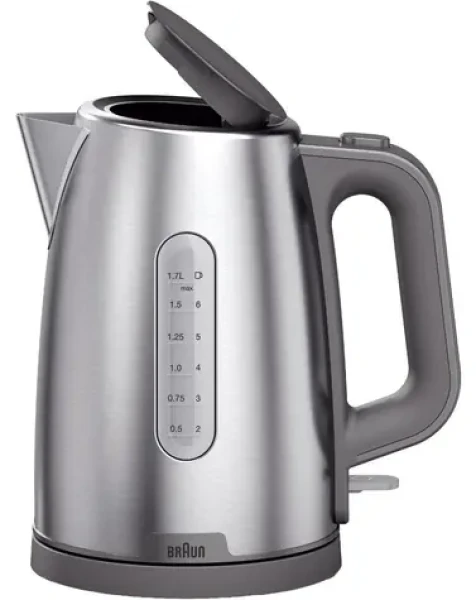 Braun WK 1500 šedá / Rychlovarná konvice / 2200 W / 1.7 l (0X21010083)