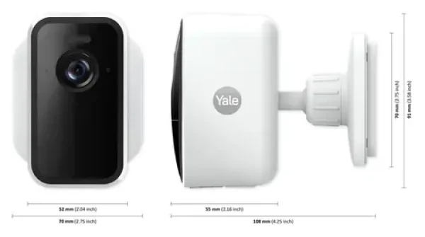 Yale SV-OC-1A-W bílá / IP kamera / venkovní i vnitřní / 1920x1080 / 154° / Noční vidění / Wi-Fi (SV-OC-1A-W)