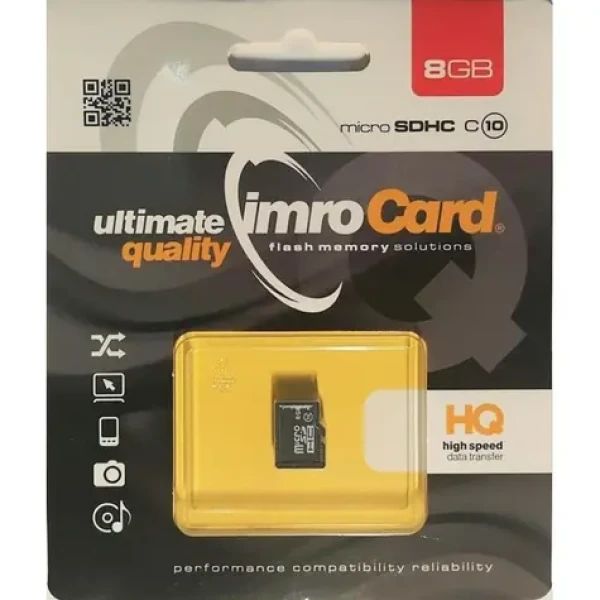 IMRO microSDHC karta 8GB Class 10 (10/8G)