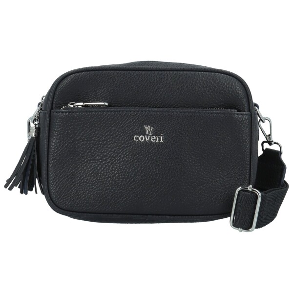 Trendy malá dámská koženková crossbody Kirikay, tmavě modrá