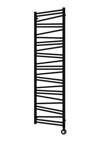 Radiátor elektrický SAT Lilon 169,5x50 cm černá matná SATRALI1695500EBL SATRALI1695500EBL