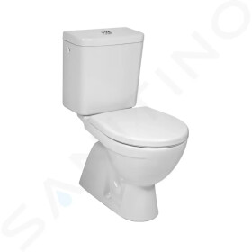 JIKA - Lyra plus WC kombi, svislý odpad, boční napouštění, bílá H8263870002413