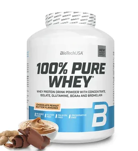 BioTech 100% Pure Whey 2270 g chocolate peanut butter (08944)