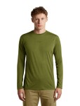 ICEBREAKER Mens Merino 125 CL Sphere LS Tee C Block, Sphagnum/Dark Loden/Cb (vzorek) velikost: M