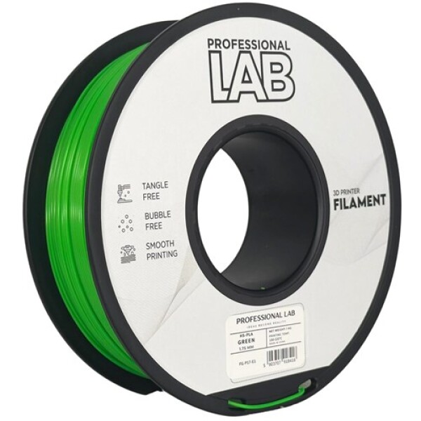 Filament HS-PLA Professional LAB - Zelený, 1kg