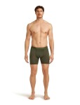Pánské merino boxerky ICEBREAKER Mens Anatomica Long Boxers, Dark Loden velikost: M