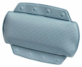 Spirella ALASKA polštář do vany světle šedá / PVC / 32 x 23 cm