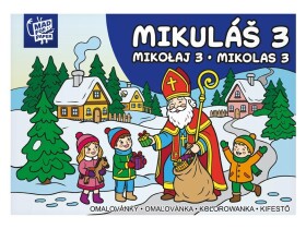 MFP MFP, 5301306, dětské omalovánky, Mikuláš 3