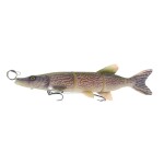 Savage Gear Gumová nástraha 3D Line Thru Pike SS White Pike - 25cm 105g,Savage Gear Gumová nástraha 3D Line Thru Pike SS White Pike - 25cm 105g