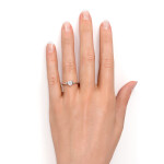 Emporial prsten 14k zlato Vermeil GU-DR14629R-MOONSTONE-ZIRCON Velikost: 6 (EU: 51-53)