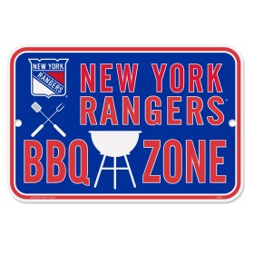Mustang Cedule New York Rangers NHL 10" x 15" BBQ Zone