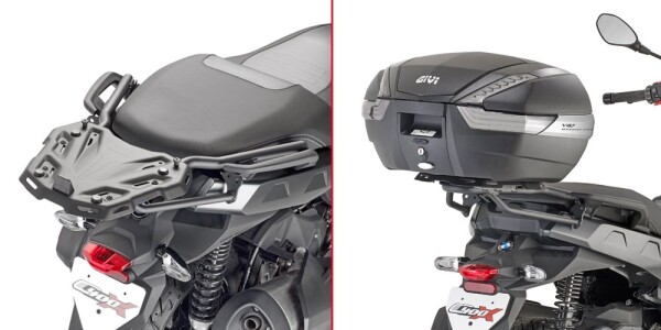 Sr5130 special rack Bmw C 400 X (19-24) pro kufry Monokey nebo Monolock, bez plotny