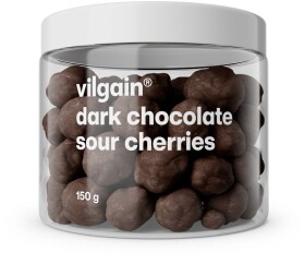 Vilgain Višně v hořké čokoládě – 3× 150 g