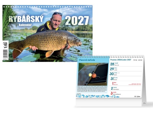 Stolní kalendář 2027 MFP Rybářský