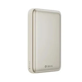 Devia Ultra12 zlatá / Powerbanka / Bezdrátová / Magnetická / 10 000 mAh / PD 22,5W (6942297141827)