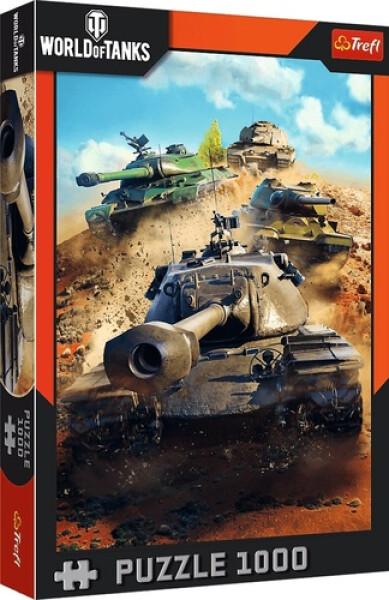 Puzzle World of Tanks: Tanky v boji 1000 dílků