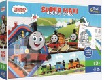 Oboustranné puzzle Mašinka Tomáš přáteli SUPER MAXI