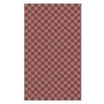 Maileg Balicí papír Checker Powder/Red – 10 m, červená barva, papír