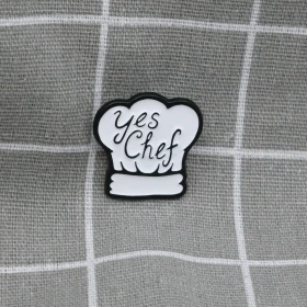 Pinarna.cz Kuchařská čepice - yes chef / ano šéfe