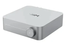 WiiM Amp stříbrná / Zesilovač / 60W/kanál / RCA / HDMI / BT / LAN / optický vstup (WiiM_AMP_013)