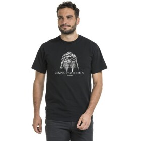Bushman Pánské tričko Brian, černé XXXXL