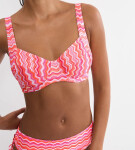 MIX & MATCH SUMMER - Podprsenka na plavky s kosticemi – přirozená podpora bez vycpávek Triumph ORANGE 42D