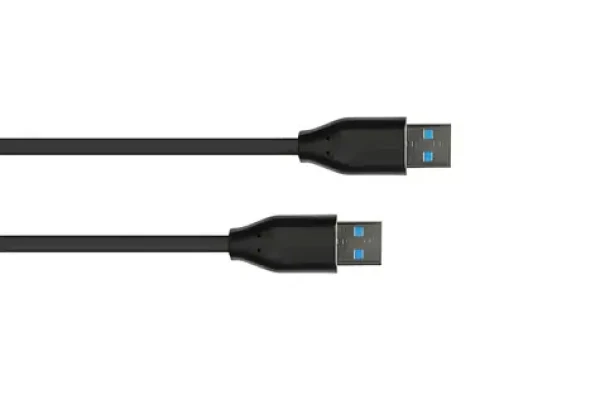 Good Connections USB-A - USB-A 3.2 Gen 2 černý / Datový kabel / 10 Gbit/s / 1 m (2831-AA010S)