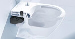 VILLEROY & BOCH - Finion Závěsné WC, DirectFlush, CeramicPlus, Stone White 4664R0RW