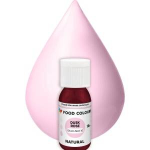 Přírodní tekutá barva do čokolády Food Colours Dusk Rose (18 ml)