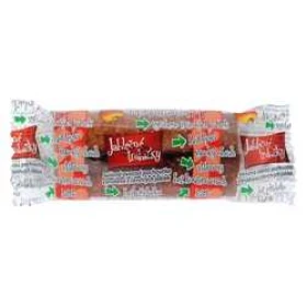 Bioprodukt Trubičky jablečné s karobovou polevou 24 g