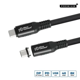 MicroConnect USB-C - USB-C 1 m černá / Kabel (MC-LS-USB4CC1.0)