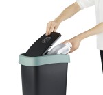 Odpadkový koš TWIST krémově zelená