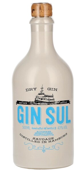 Gin Sul Dry 43% 0,5 l (holá lahev)