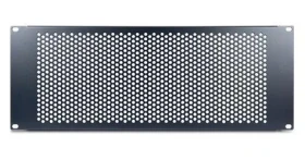 Inter-Tech 88887321 / Záslepka do 19" racku / 4U / Ocel / Černá (88887321)