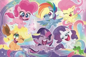Trefl - Puzzle - My little Pony: Přátelství MAXI