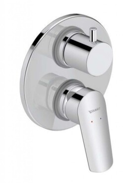 DURAVIT - DuraStyle Basic Baterie pod omítku, pro 2 spotřebiče, s tělesem, chrom N15210008010