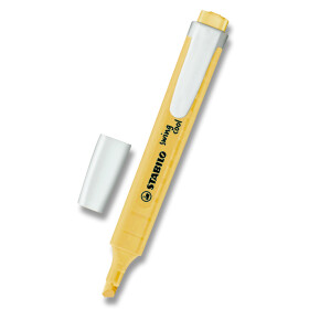 Zvýrazňovač STABILO swing cool žlutý pastelově