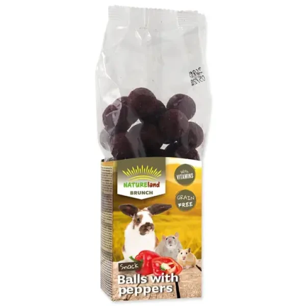 Nature Land Pochoutka Brunch paprikové kuličky 150g (905-12163)