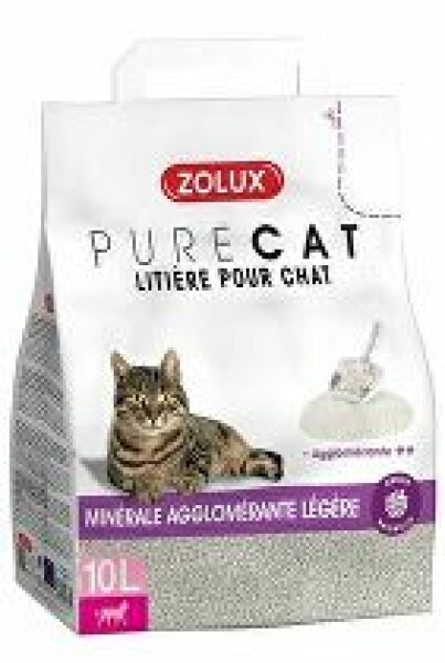 Podestýlka PURECAT premium light clumping 10l Zolux