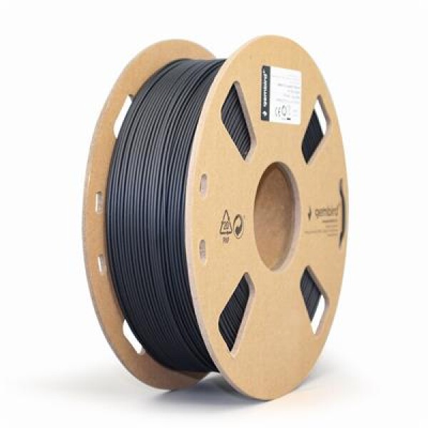 C-TECH GEMBIRD Filament GEMBIRD, PLA MATTE, 1,75mm, 1kg, černá