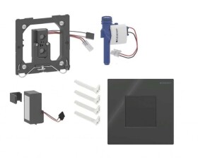 GEBERIT - Elektronické ovládání splachování pisoárů typ 01, bateriové napájení, Bluetooth, černá 116.094.DW.1