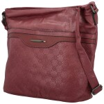 Módní dámská koženková crossbody kabelka Blandina new, fialová